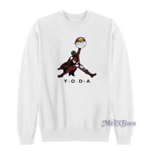 Baby Yoda Air Jordan Sweatshirt for Unisex 1