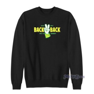 Back Back Pac 12 Champs Sweatshirt for Unisex 3