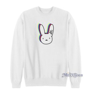 Bad Bunny Logo Sweatshirt for Unisex