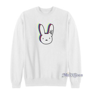 Bad Bunny Logo Sweatshirt for Unisex 2