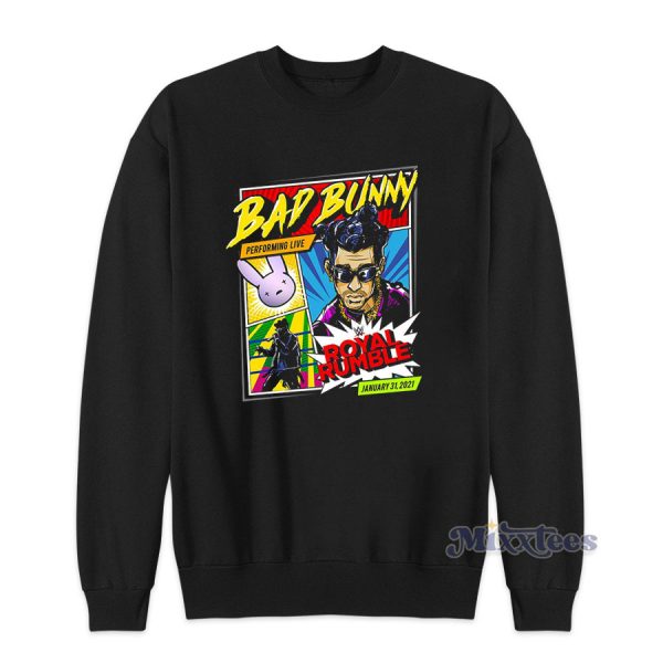 Bad Bunny Royal Rumble Sweatshirt for Unisex