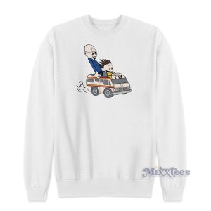 Bad Calvin And Bobbes Sweatshirt for Unisex 1