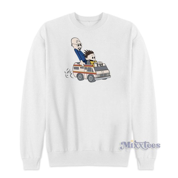 Bad Calvin And Bobbes Sweatshirt for Unisex