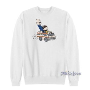 Bad Calvin And Bobbes Sweatshirt for Unisex 2