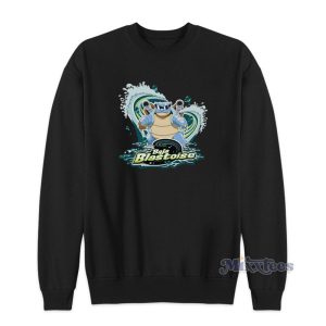 Baja Blastoise Pokemon Sweatshirt For Unisex 1