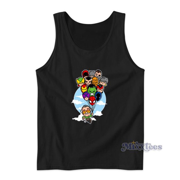 Balloon Stan Lee Tank Top for Unisex