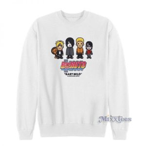 Bape X Naruto And Boruto Sweatshirt For Unisex