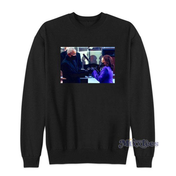 Barack Obama Greeting Vice President Kamala Harris Sweatshirt