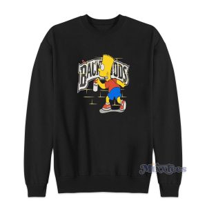 Bart Simpson Backwoods Sweatshirt for Unisex 1