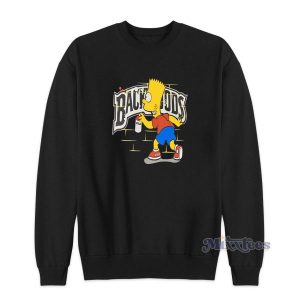 Bart Simpson Backwoods  Sweatshirt for Unisex