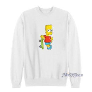 Bart Simpson Characters Sweatshirt For Unisex