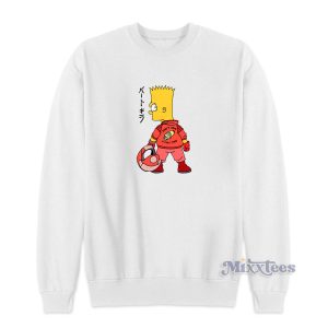 Bartkira Bart Simpson Akira Capsule Biker Sweatshirt 1