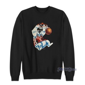 Basketball Polar Bear Coke Coca Cola Sweatshirt