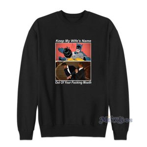 Batman Slaps Will Smith Slaps Chris Rock Funny Sweatshirt 2