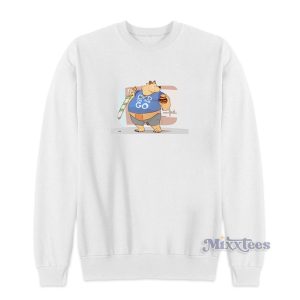 Bear Bed On The Go Sweatshirt for Unisex 1