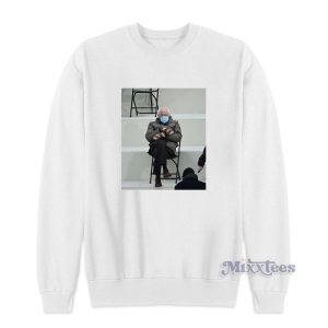 Bernie Sanders's Viral Meme Sweatshirt for Unisex 1