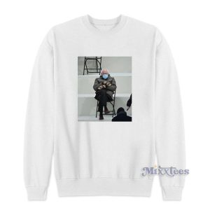 Bernie Sanders's Viral Meme Sweatshirt for Unisex 2