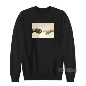 Bernie Sanders Mittens Sweatshirt for Unisex 1