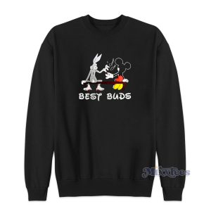 Best Buds Mickey Mouse Sweatshirt for Unisex 1