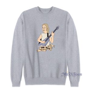 Best Tom Petty Cartoon Guitar Sweatshirt 1