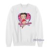 Betty Boop Dog Love Mega Yacht Sweatshirt