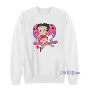 Betty Boop Dog Love Mega Yacht Sweatshirt 1