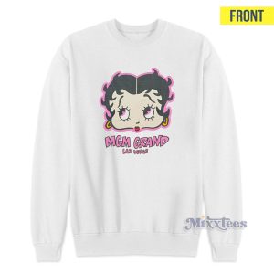 Betty Boop Playboi Carti Style Las Vegas Sweatshirt 1