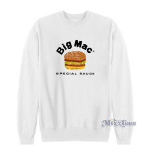 Big Mac Special Sauce Mcdonalds Cactus Plant Flea Market Sweatshirt 1