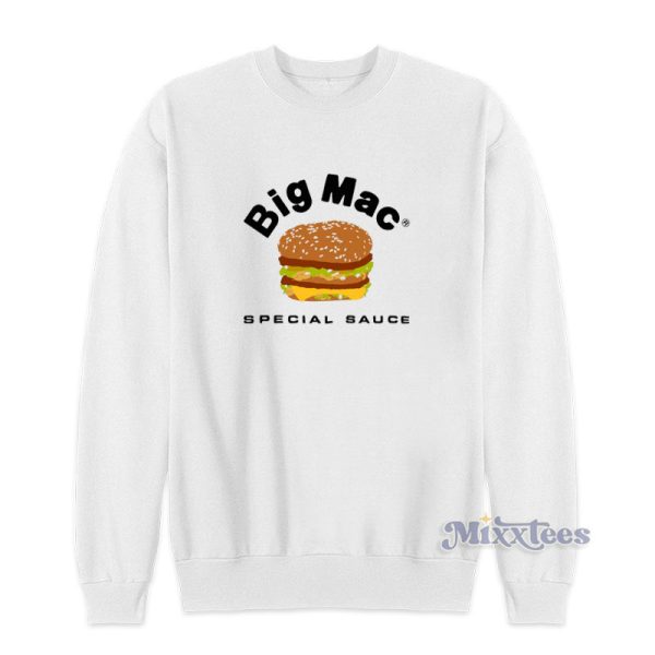 Big Mac Special Sauce Mcdonald’s Cactus Plant Flea Market Sweatshirt