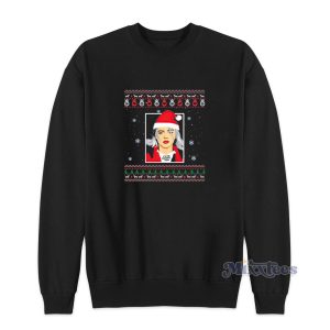 Billie Eilish Im The Naughty Type Christmas Sweatshirt 1