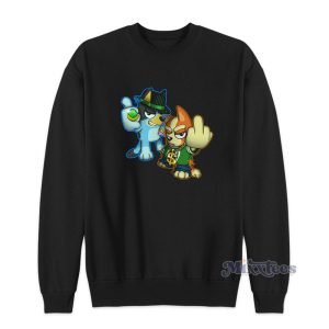 Bingo and Bluey Gangster Sweatshirt