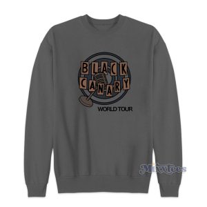 Black Canary World Tour Sweatshirt For Unisex 1