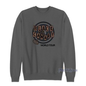 Black Canary World Tour Sweatshirt For Unisex 2