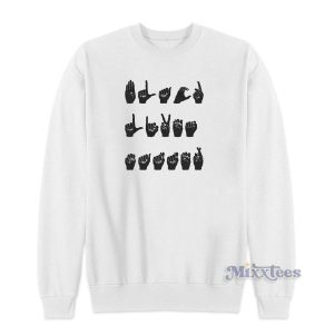 Black Lives Matter Symbol Sweatshirt for Unisex 2