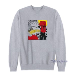 Black Power Sweatshirt For Unisex 1