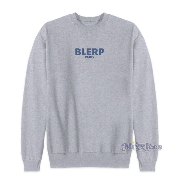 Blerp Paris Sweatshirt For Unisex