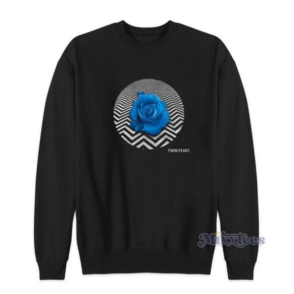 Blue Rose Twin Peaks Sweatshirt For Unisex