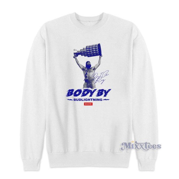 Body By Bud Lightning Sauce Sweatshirt for Unisex