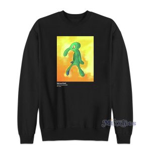 Bold and Brash Painting Squidward Tentacles Sweatshirt