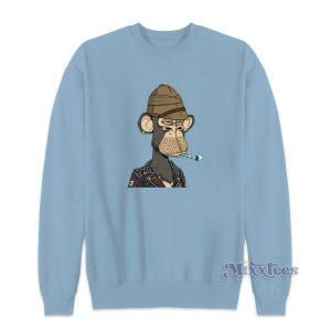 Bored Ape Yacht Club 3398 Sweatshirt For Unisex 1