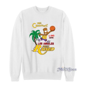 Born X Raised El Barto Lakers Sweatshirt for Unisex 1