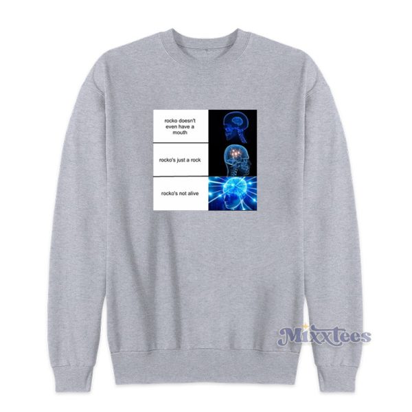 Brain Meme Template Sweatshirt For Unisex