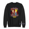 Breaking The Law Beavis And Butthead Sweatshirt