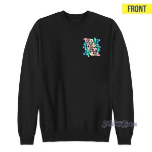 Bubble Graffiti Teddy Fresh Sweatshirt for Unisex 2