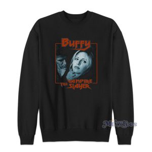 Buffy The Vampire Slayer Angel Love Frame Sweatshirt 1