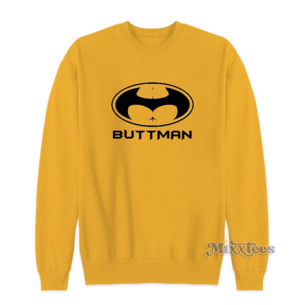 Buttman Batman Logo Sweatshirt