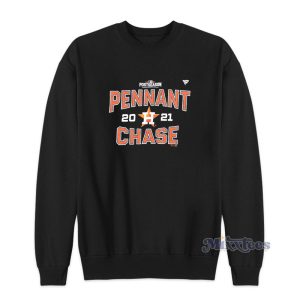 Carlos Correa Game Used Astros 2021 Postseason Pennant Chase Sweatshirt 1