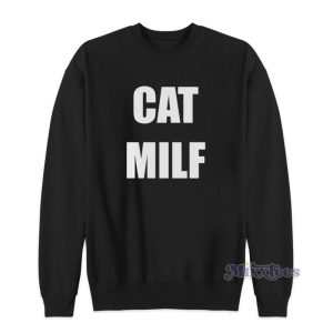 Cat Milf Sweatshirt For Unisex 1