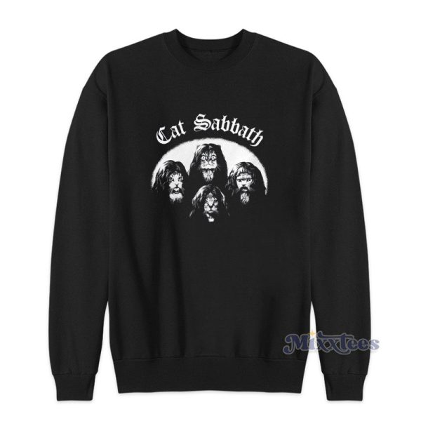 Cat Sabbath Sweatshirt For Unisex