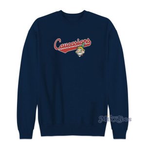 Caucasians Dollar Man Funny Cleveland Baseball Sweatshirt